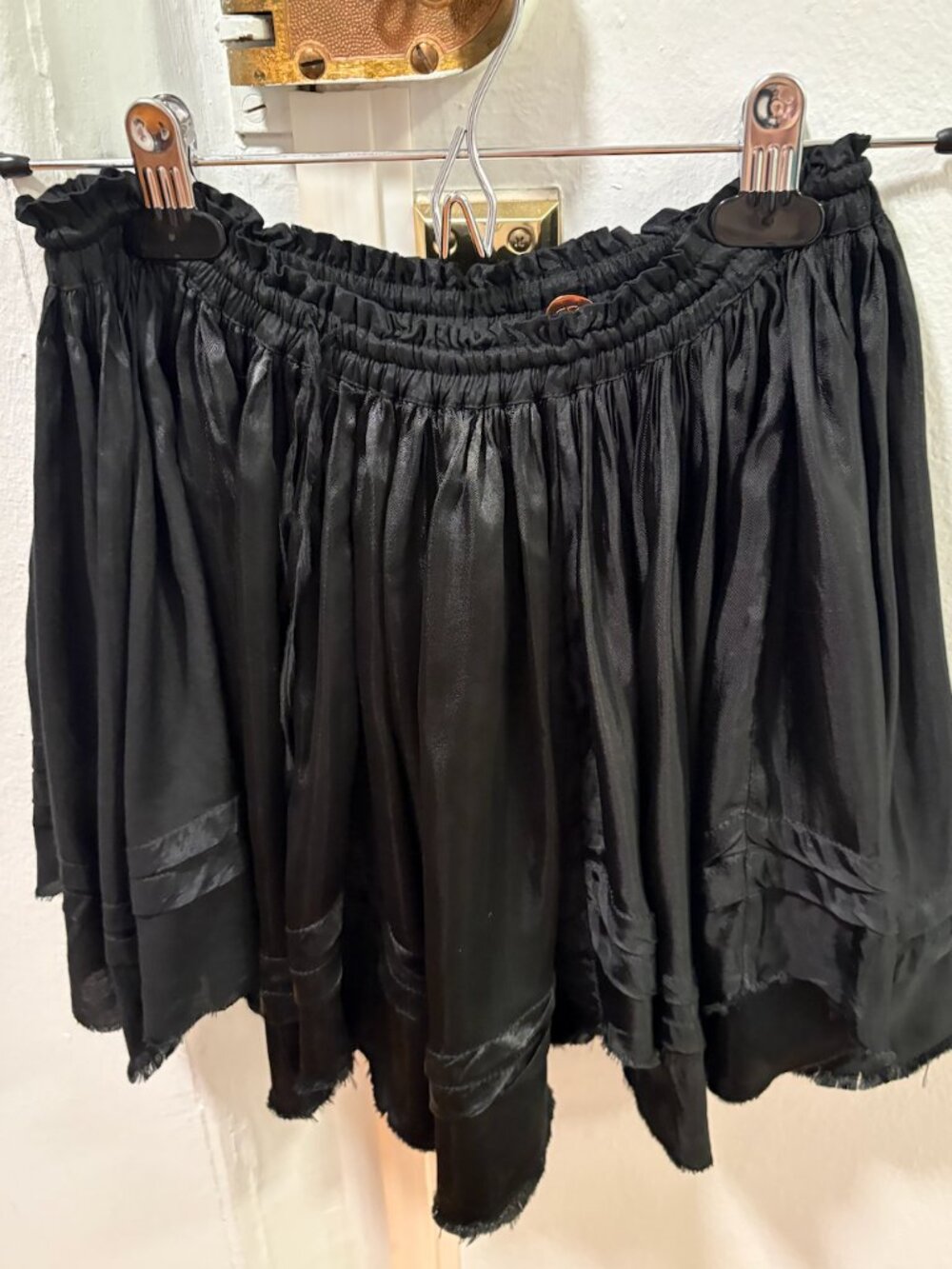Free People FP One Third Charm Shine Mini Skirt
